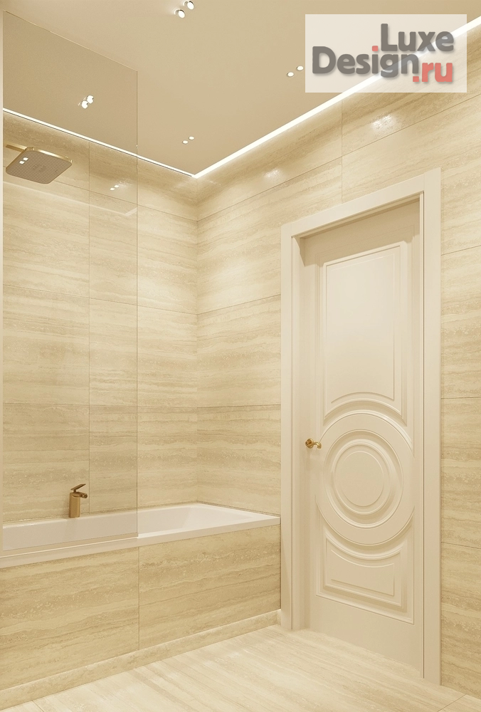 дизайн интерьера санузла "Санузел квартиры  ЖК "Квартал на Некрасова"" (фото 3)