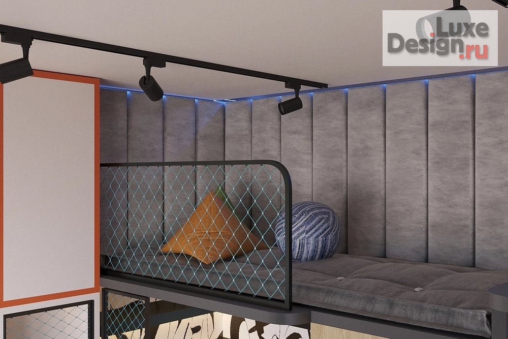 Дизайн интерьера детской "Дизайн детской ЖК "Ландау"" (фото 8)