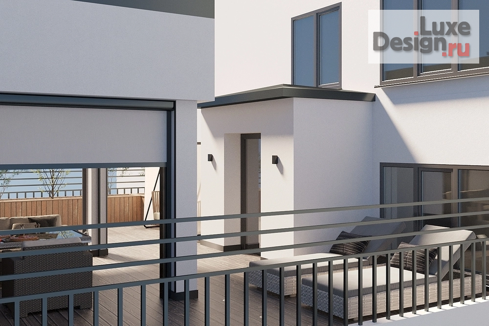 Дизайн интерьера квартиры "Дизайн интерьера террасы в квартире ЖК "Квартал на Некрасова"" (фото 5)