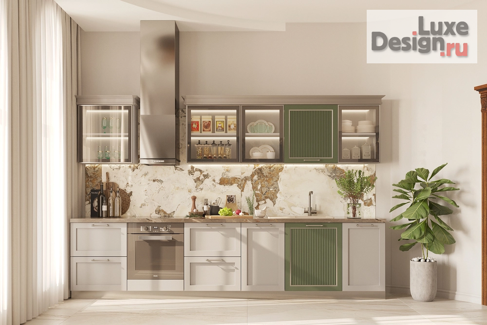 Дизайн интерьера кухни "Дизайн интерьера кухни г. Среднеуральск"" (фото 3)