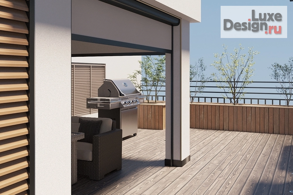 Дизайн интерьера квартиры "Дизайн интерьера террасы в квартире ЖК "Квартал на Некрасова"" (фото 7)