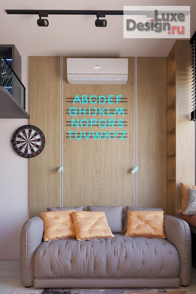 Дизайн интерьера детской "Дизайн детской ЖК "Ландау"" (фото 2)