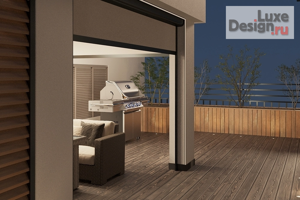 Дизайн интерьера квартиры "Дизайн интерьера террасы в квартире ЖК "Квартал на Некрасова"" (фото 8)