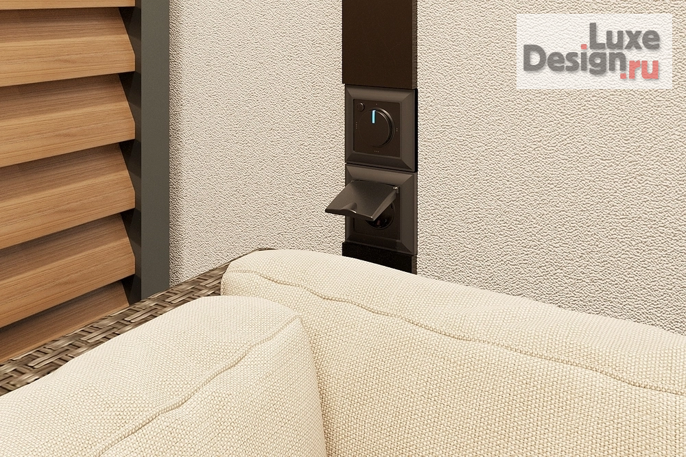 Дизайн интерьера квартиры "Дизайн интерьера террасы в квартире ЖК "Квартал на Некрасова"" (фото 11)