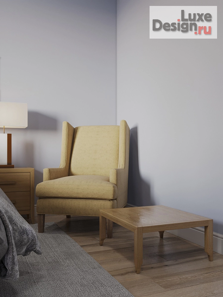 Дизайн интерьера спальни "Гостевая спальня в доме г. Реж" (фото 3)