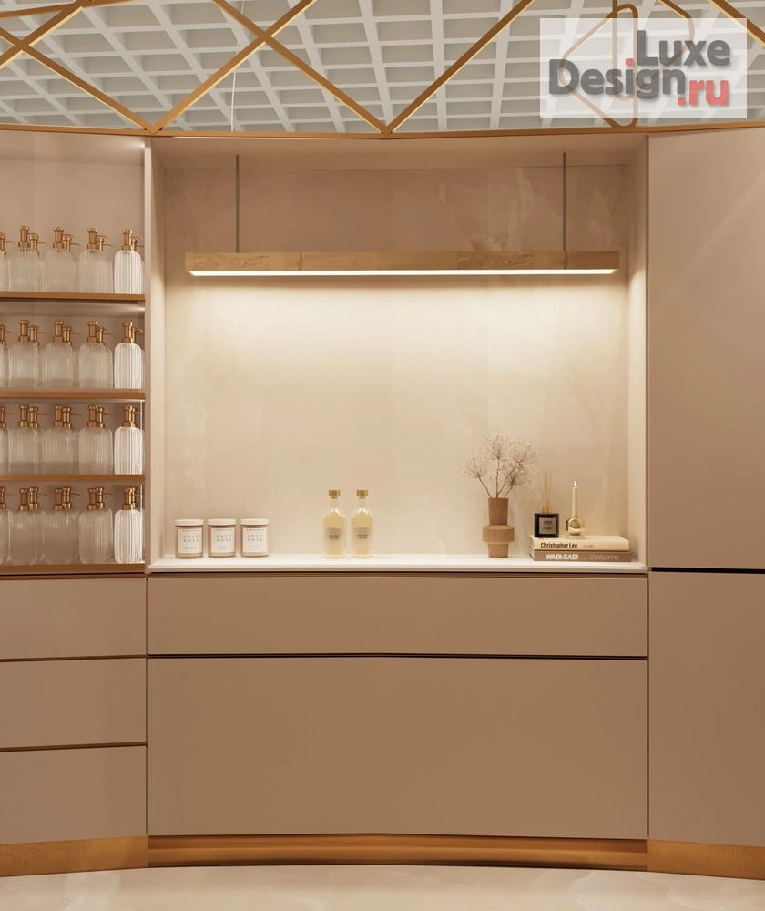 Дизайн интерьера бутика " Дизайн парфюмерного остров - бутика г. Екатеринбург" (фото 7)