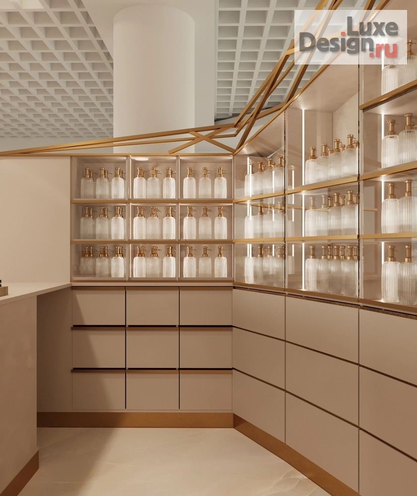 Дизайн интерьера бутика " Дизайн парфюмерного остров - бутика г. Екатеринбург" (фото 9)