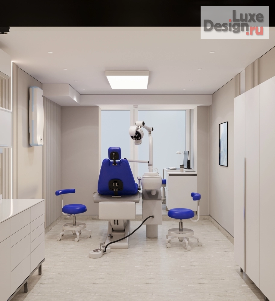 Дизайн интерьера лечебного учреждения "Дизайн интерьера стоматологической клиники в г. Екатеринбург" (фото 4)
