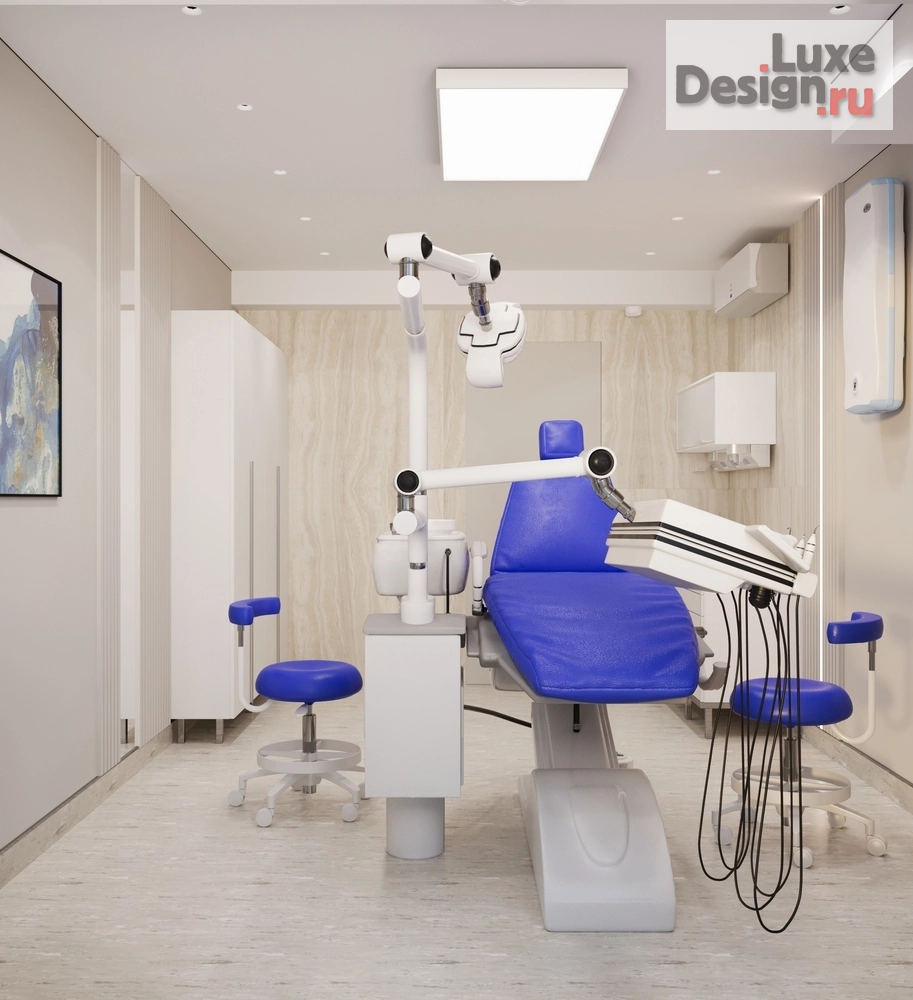 Дизайн интерьера лечебного учреждения "Дизайн интерьера стоматологической клиники в г. Екатеринбург" (фото 5)