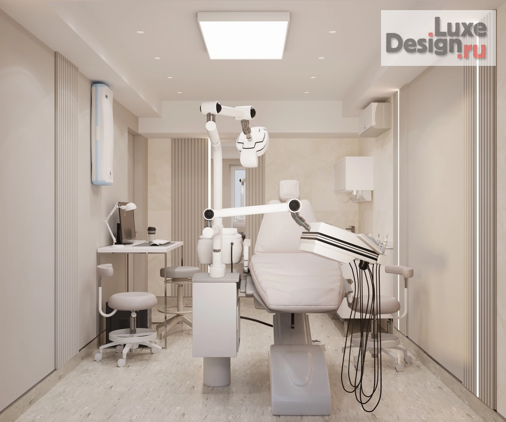 Дизайн интерьера лечебного учреждения "Дизайн интерьера стоматологической клиники в г. Екатеринбург" (фото 7)