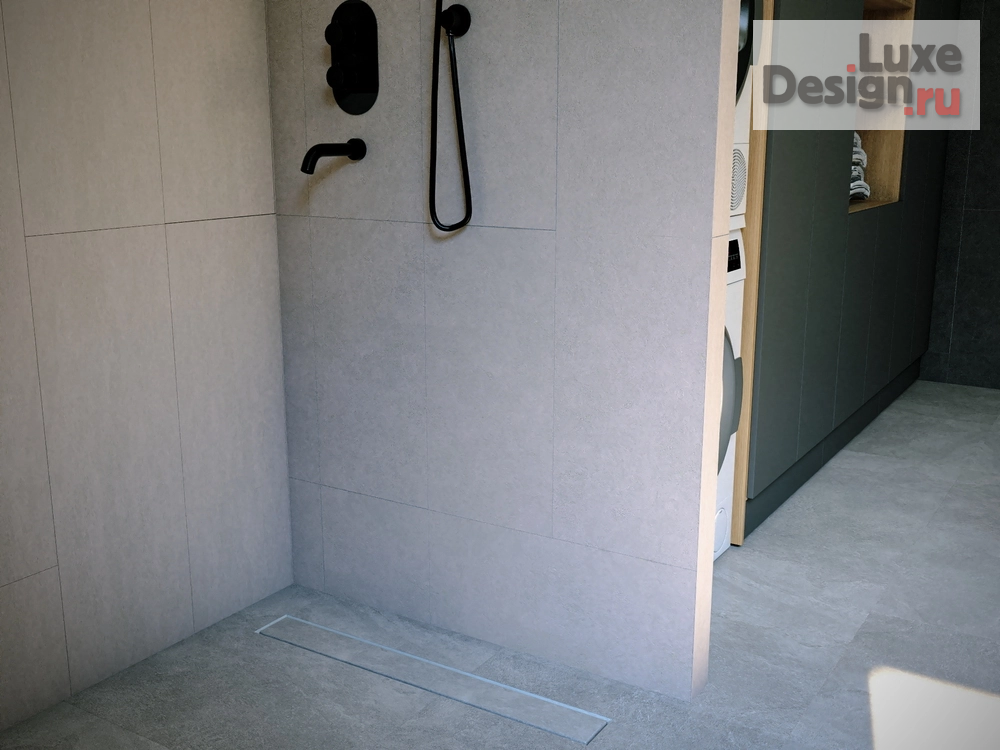 Дизайн интерьера ванной "Ванная комната в загородном доме г.Реж" (фото 7)