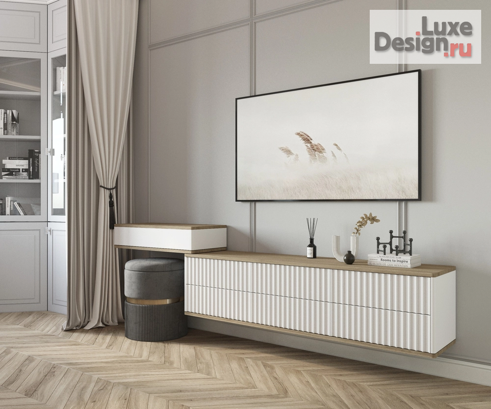 Дизайн интерьера спальни "Дизайн интерьера спальни в квартире ЖК "Квартал на Некрасова" г. Екатеринбург" (фото 7)