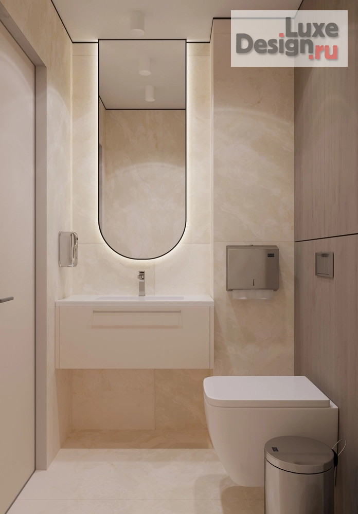 Дизайн интерьера лечебного учреждения "Дизайн интерьера стоматологической клиники в г. Екатеринбург" (фото 15)