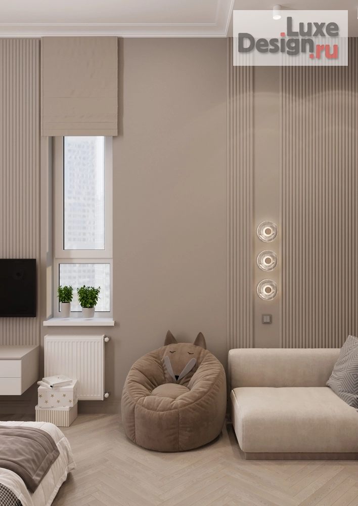 Дизайн интерьера квартиры "Детская в квартире ЖК "Олимпика" г. Екатеринбург" (фото 9)