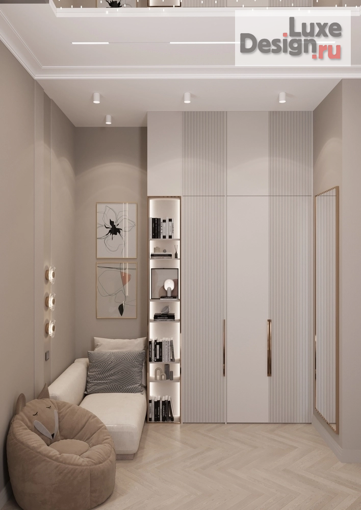 Дизайн интерьера квартиры "Детская в квартире ЖК "Олимпика" г. Екатеринбург" (фото 11)