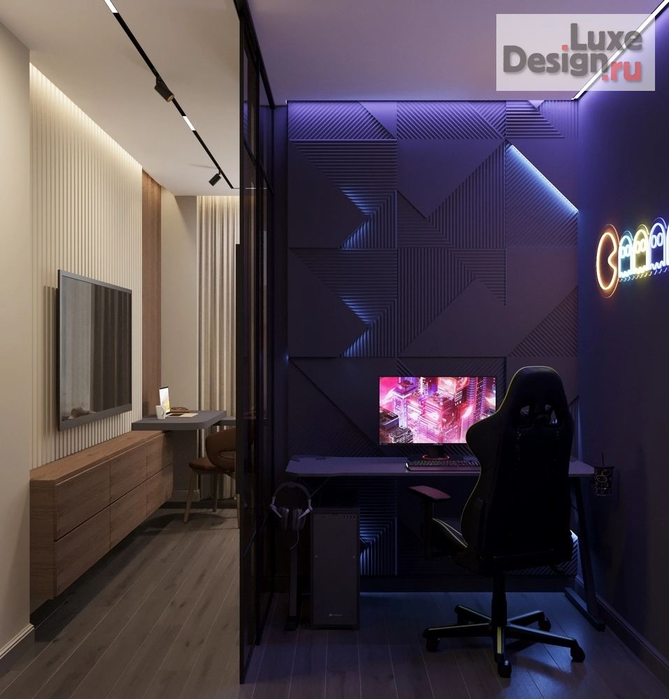 Дизайн интерьера детской "Дизайн интерьера детской  в квартире ЖК "Аллегро"" (фото 5)