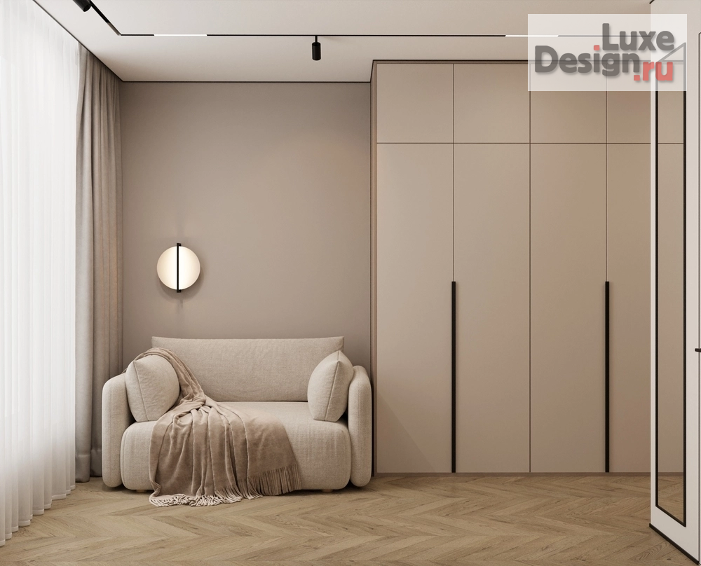 Дизайн интерьера детской "Дизайн интерьера детской комнаты в квартире  ЖК "Брусника"  " (фото 2)