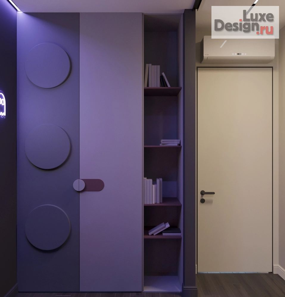 Дизайн интерьера детской "Дизайн интерьера детской  в квартире ЖК "Аллегро"" (фото 7)