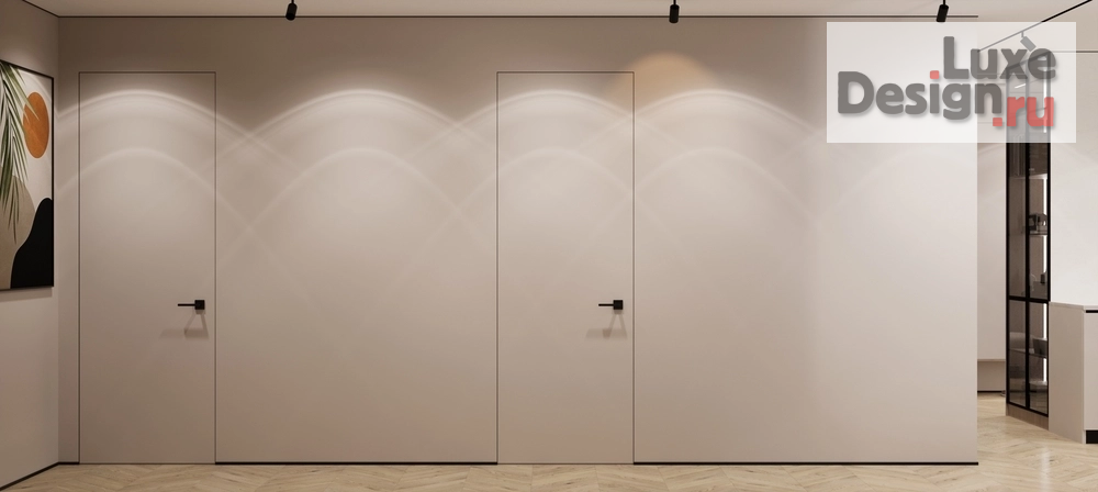 Дизайн интерьера прихожей "Дизайн интерьера холла в квартире  ЖК "Брусника"  " (фото 2)