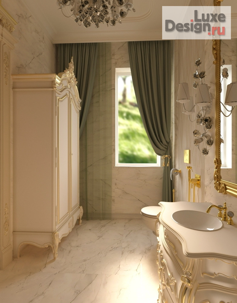 Дизайн интерьера ванной "Ванная г. Реж" (фото 3)