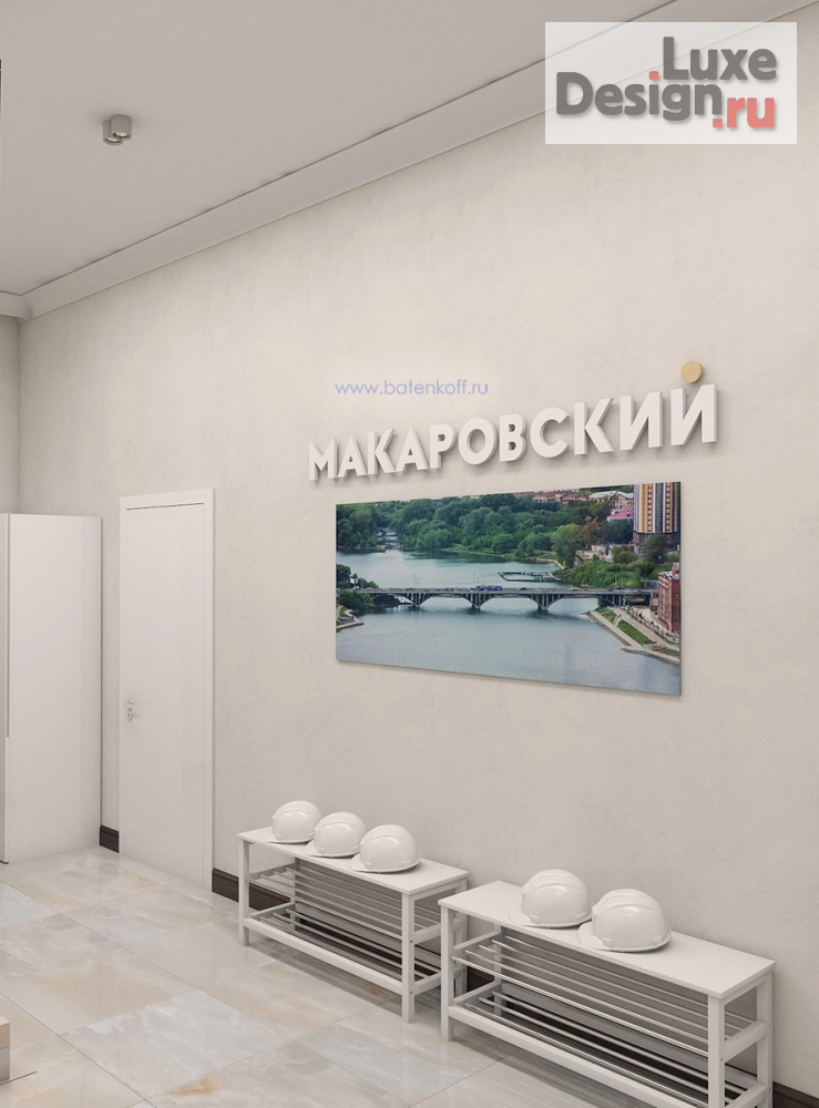 Дизайн интерьера офиса "Дизайн-проект интерьеров офиса продаж в ЖК "Макаровский квартал"" (фото 15)