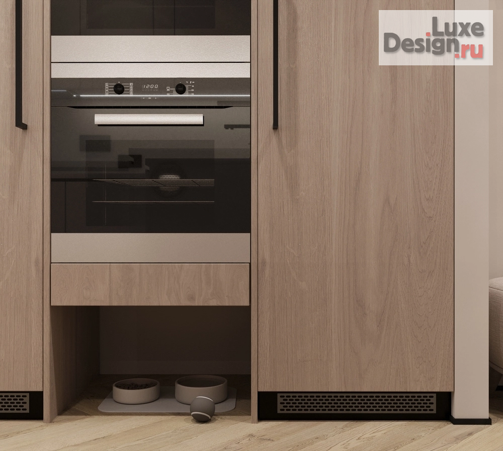 Дизайн интерьера прихожей "Дизайн интерьера прихожей  в квартире  ЖК "Брусника"  " (фото 4)