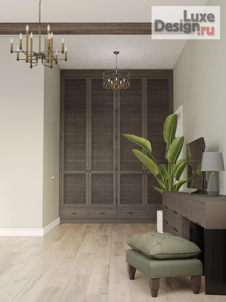 Дизайн интерьера загородного дома "Спальня в загородном доме г.Реж" (фото 3)