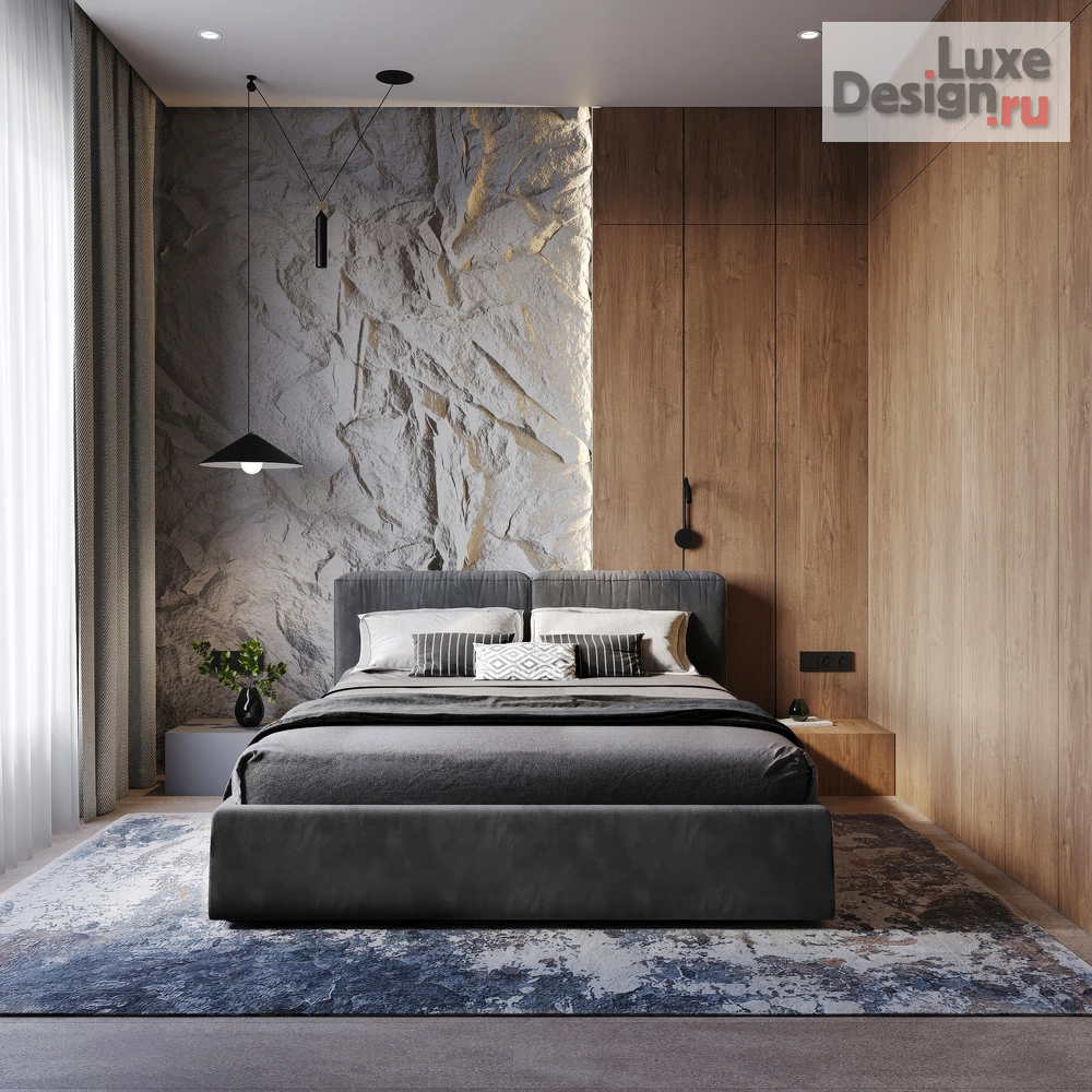 Дизайн интерьера трехкомнатной квартиры "Восхождение на вершину. Дизайн-проект 3-х комнатной квартиры в ЖК Ленина 8, г. Екатеринбург" (фото 19)