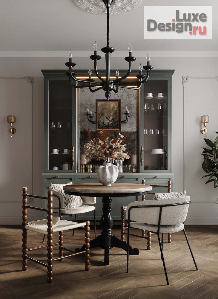 Дизайн интерьера двухкомнатной квартиры "Летний сад" (фото 13)