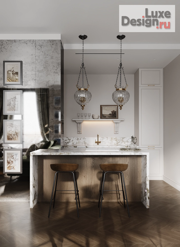 Дизайн интерьера двухкомнатной квартиры "Летний сад" (фото 14)