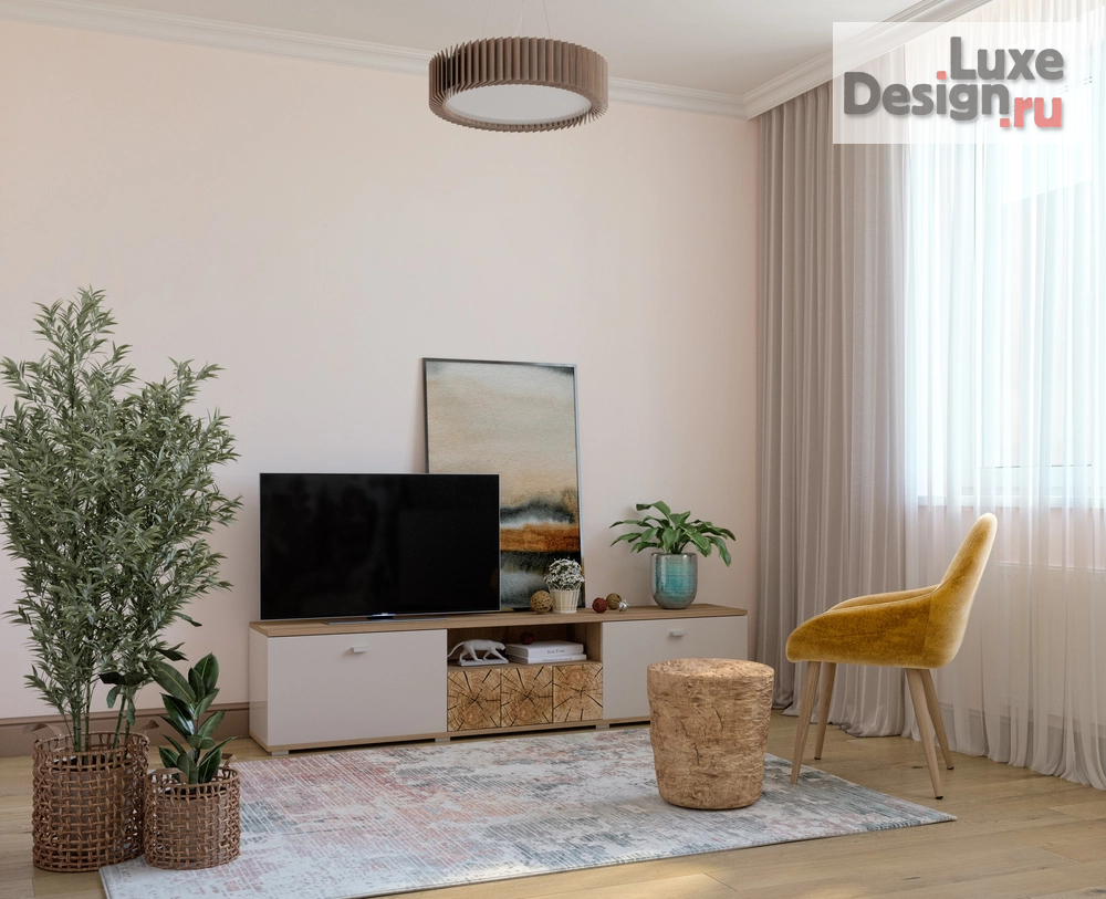 Дизайн интерьера трехкомнатной квартиры "Север - Юг. Трешка в ЖК Северное сияние г. Екатеринбург" (фото 10)