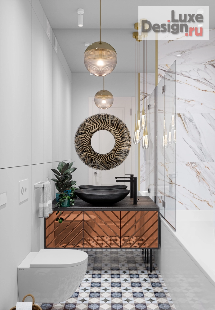 Дизайн интерьера трехкомнатной квартиры "Минимализм с перчинкой (дизайн-проект евротрешки в ЖК Клевер-парк)" (фото 14)