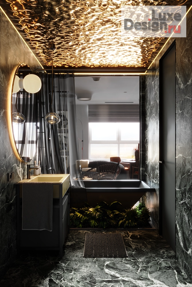 Дизайн интерьера однокомнатной квартиры "Уютная пещера | ЖК "Екатерининский парк"" (фото 11)