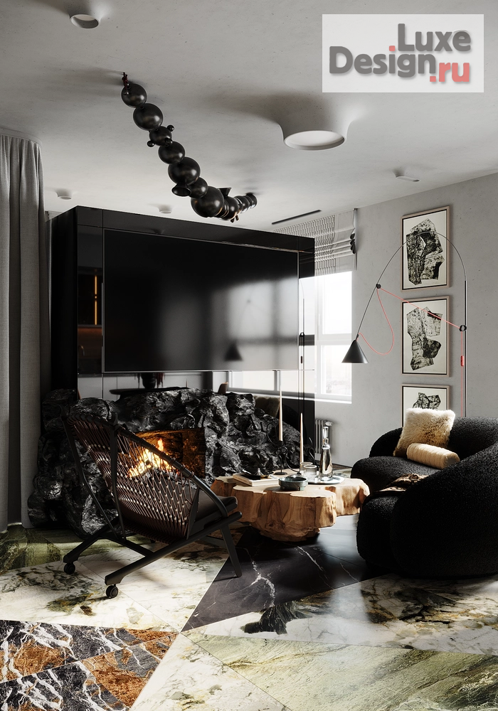 Дизайн интерьера однокомнатной квартиры "Уютная пещера | ЖК "Екатерининский парк"" (фото 19)