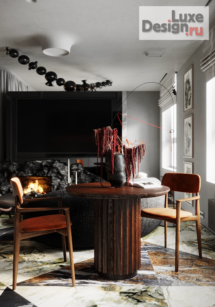 Дизайн интерьера однокомнатной квартиры "Уютная пещера | ЖК "Екатерининский парк"" (фото 20)