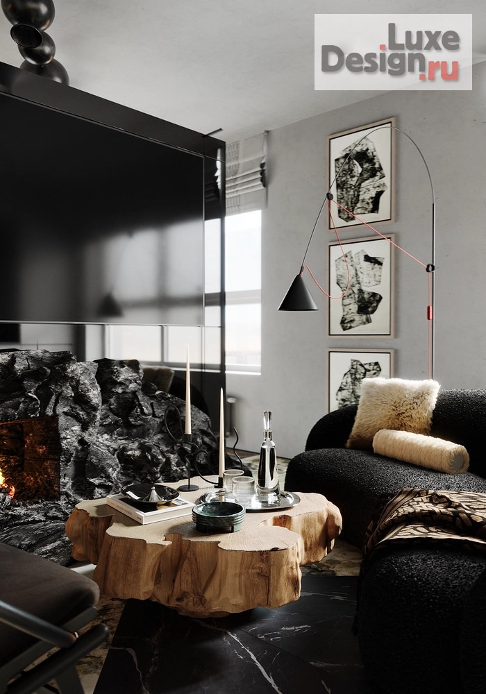 Дизайн интерьера однокомнатной квартиры "Уютная пещера | ЖК "Екатерининский парк"" (фото 21)