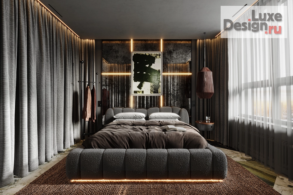 Дизайн интерьера однокомнатной квартиры "Уютная пещера | ЖК "Екатерининский парк"" (фото 22)