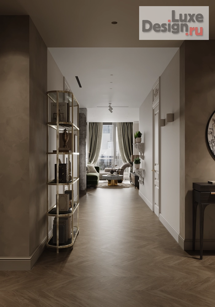 Дизайн интерьера двухкомнатной квартиры "Летний сад" (фото 5)