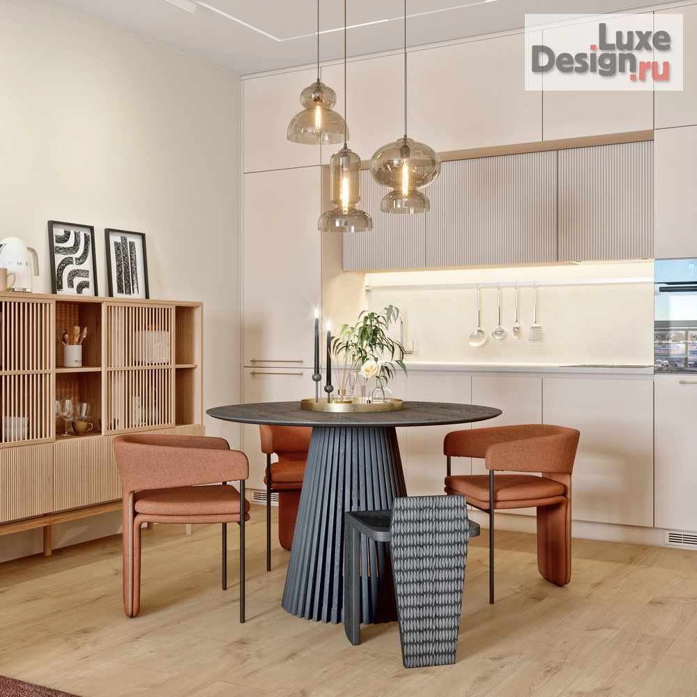 Дизайн интерьера трехкомнатной квартиры "Минимализм с перчинкой (дизайн-проект евротрешки в ЖК Клевер-парк)" (фото 5)