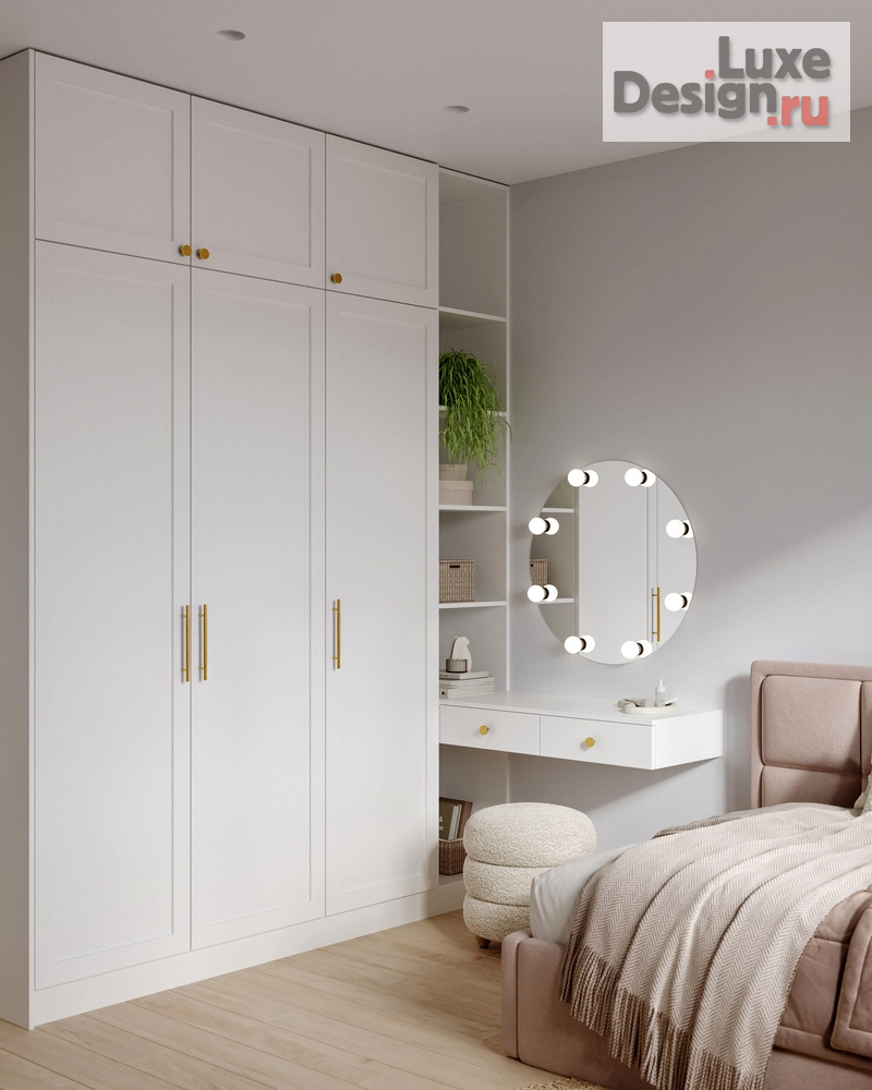 Дизайн интерьера трехкомнатной квартиры "Калейдоскоп – проект квартиры для семейной пары с дочерью | ЖК "Гулливер"" (фото 7)