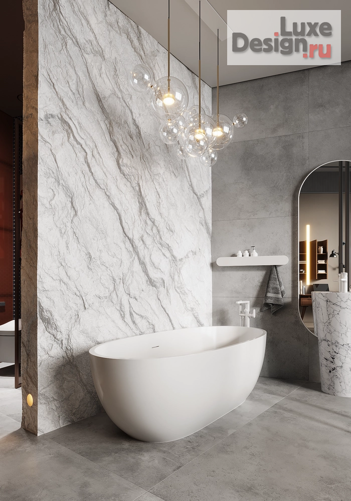 Дизайн интерьера апартаментов "Огонь, вода и медные трубы - дизайн-проект апартаментов в Башне Исеть" (фото 41)