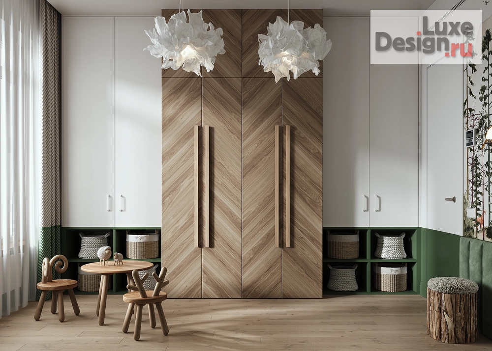 Дизайн интерьера четырехкомнатной квартиры "1+1 - дизайн-проект 4-х комнатной квартиры от Брусники в Академическом. г.Екатеринбург" (фото 16)