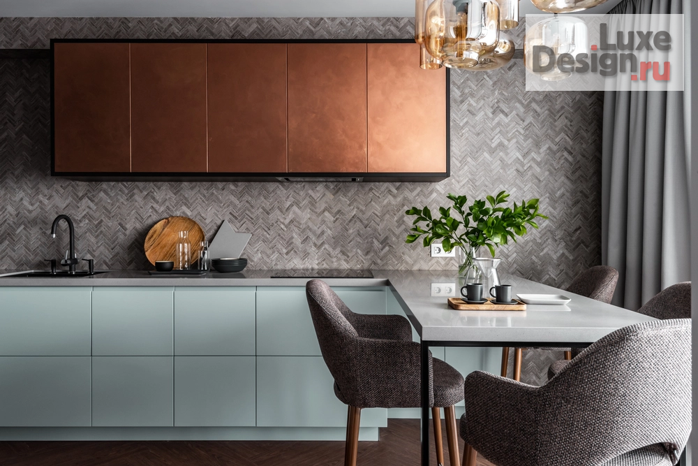 Дизайн интерьера двухкомнатной квартиры "Счастливы вместе - фото" (фото 11)