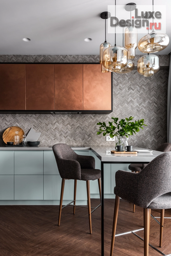 Дизайн интерьера двухкомнатной квартиры "Счастливы вместе - фото" (фото 12)