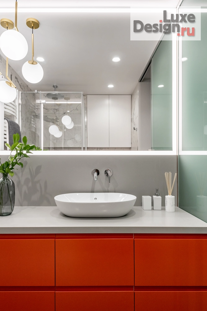 Дизайн интерьера двухкомнатной квартиры "Счастливы вместе - фото" (фото 23)