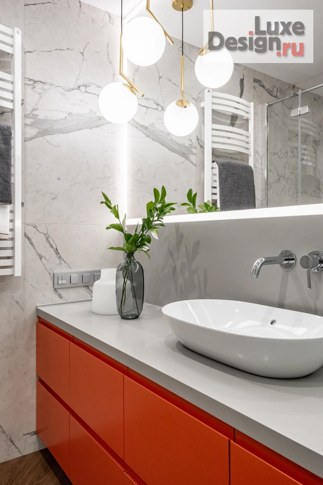 Дизайн интерьера двухкомнатной квартиры "Счастливы вместе - фото" (фото 24)