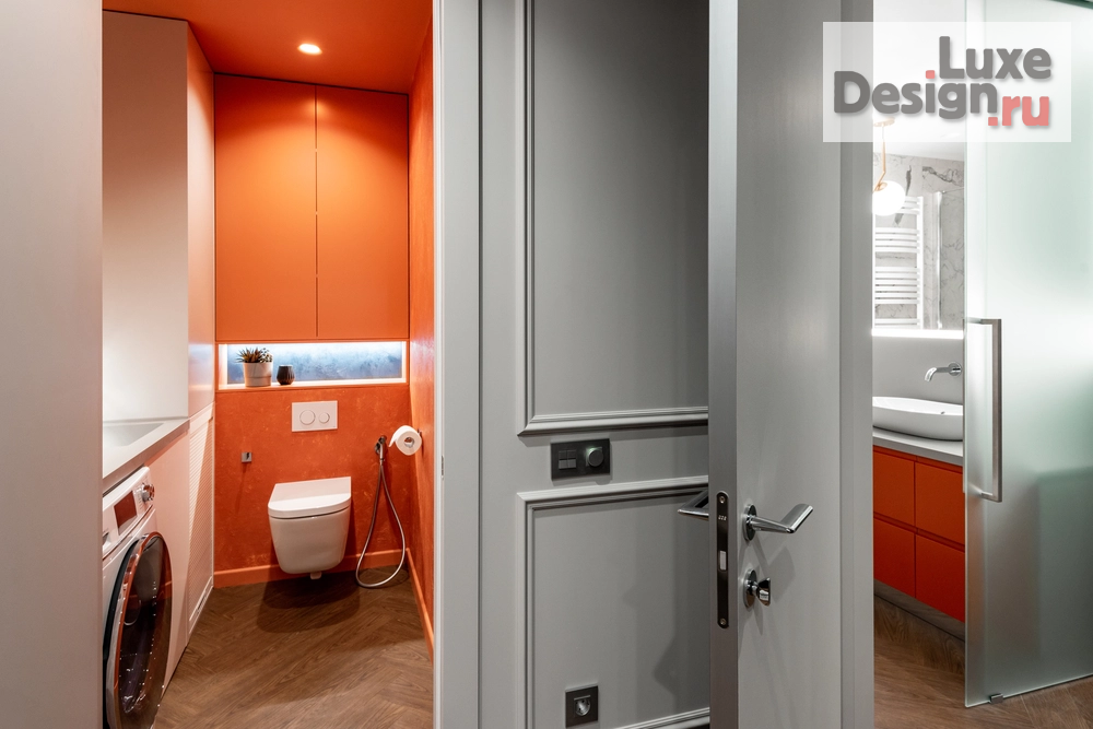 Дизайн интерьера двухкомнатной квартиры "Счастливы вместе - фото" (фото 25)