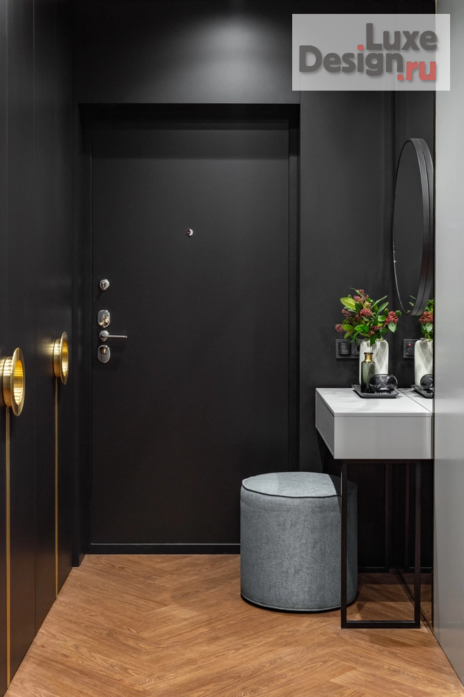 Дизайн интерьера двухкомнатной квартиры "Счастливы вместе - фото" (фото 3)