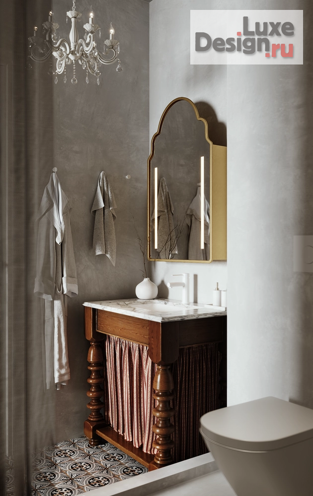 Дизайн интерьера трехкомнатной квартиры "Дом у озера – интерьер для успешной бизнес-вумен | ЖК "Clever Park"" (фото 30)