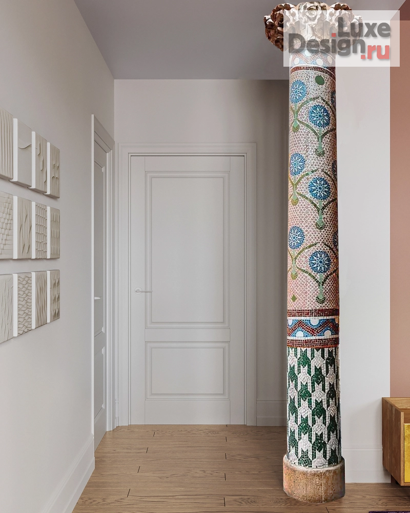 Дизайн интерьера трехкомнатной квартиры "Калейдоскоп – проект квартиры для семейной пары с дочерью | ЖК "Гулливер"" (фото 15)